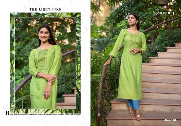 Rangoon Lightline Vol 12 Silk Casual Wear Kurti Collection